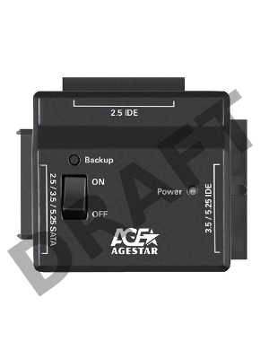 Универсальный переходник AgeStar для HDD 2.5