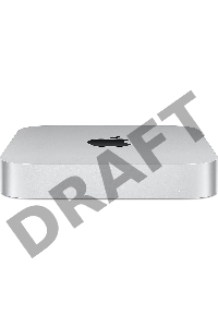 Компьютер  Apple Mac mini A2686 slim M2 8 core/8Gb/SSD256Gb /10 core GPU/macOS/серебристый