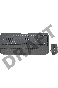 Клавиатура+мышь DEFENDER Berkeley C-925 Nano B Черный 45925 {Кл:104+12 М:6кн, 800/1200/1600}
