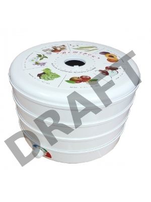 Сушилка для овощей Великие реки Ветерок-3, 3 поддона, в гофротаре