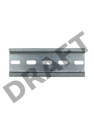 DIN-рейка 140см перфорированная оцинкованная Rexant