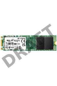 Накопитель SSD M.2 Transcend 2.0Tb MTS825 <TS2TMTS825S> (SATA3, up to 560/500MBs, 3D NAND, 720TBW, 22x80mm)