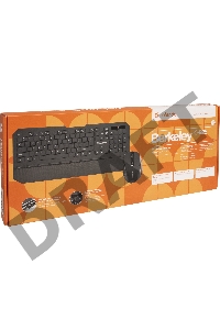 Клавиатура+мышь DEFENDER Berkeley C-925 Nano B Черный 45925 {Кл:104+12 М:6кн, 800/1200/1600}