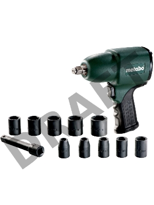 Пневмогайковерт Metabo DSSW 360 Set 1/2