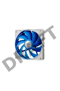 Вентилятор DEEPCOOL UF120 120x120x26мм Ultra silent (PWM, 36шт./кор, эластичная  рамка, супертихий,2Ball) Retail BOX
