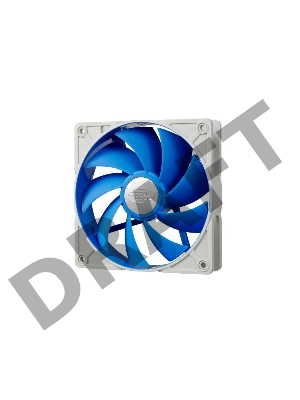 Вентилятор DEEPCOOL UF120 120x120x26мм Ultra silent (PWM, 36шт./кор, эластичная  рамка, супертихий,2Ball) Retail BOX