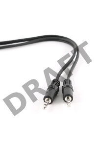 Кабель аудио Gembird, джек3.5 / джек3.5, 5.0м CCA-404-5M