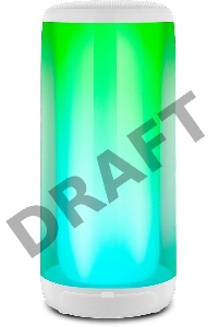 Мобильные колонки SVEN PS-265 1.0 белые  (10W, mini Jack, USB, Bluetooth, micro SD, подсветка, USB Type-C, 2000 мA)