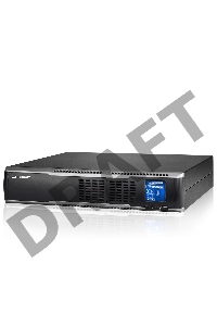 Источник бесперебойного питания CROWN On-Line CMUOA-300X-1K 1000VA/900W, корпус металл, TOWER&RACK, 2U, АКБ 2*12V/9AH, PF-0.9, AVR 110-300V, порт RJ-11/45+USB/RS232, EPO, розетки 8*IEC С13, входной кабель 2 м, вентилятор охлаждения, автомат, слот для SNMP