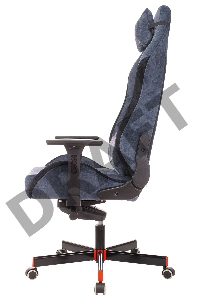 Кресло игровое A4Tech Bloody GC-470 синий крестовина металл