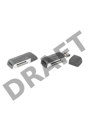 Кардридер Ultra Swift USB 2.0, 4 слота Defender #1