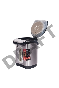 Термопот Mystery MTP-2450 4.5л. 700Вт серебристый/черный