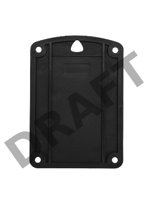 Розетка штепсельная влагозащищенная стационарная ОУ, 2P+PE 230V,16 А, IP44 каучук PROconnect