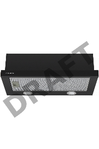 Вытяжка встраиваемая MAUNFELD VS Fast 60 черный