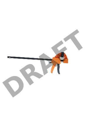 Струбцина быстрозажимная Sturm! 1078-08-30, 300мм, резиновые накладки, 70-100кгс, сжим-разжим