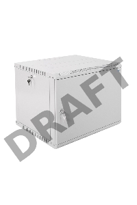 Шкаф телекоммуникационный настенный разборный 9U (600х650) дверь металл, [ ШРН-Э-9.650.1 ]