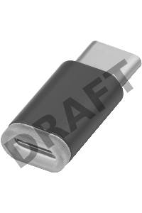 Greenconnect Переходник USB Type C на micro USB 2.0, M/F, Greenconnect, черный, GCR-UC3U2MF-BK Greenconnect Переходник USB Type C на micro USB 2.0, M/F, Greenconnect, черный, GCR-UC3U2MF-BK