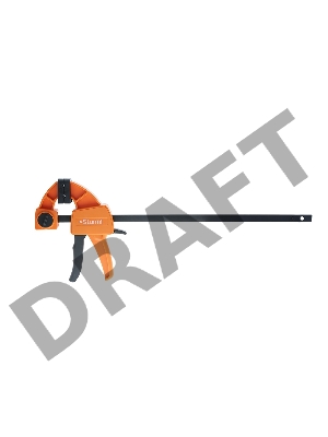 Струбцина быстрозажимная Sturm! 1078-08-45, 450мм, резиновые накладки, 70-100кгс, сжим-разжим