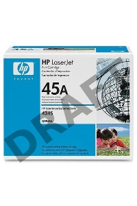 Тонер-картридж HP Q5945A черный для LJ 4345mfp 18 000 стр.