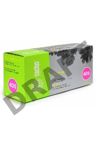 Тонер-картридж Cactus CS-CLT-Y406S для принтеров Samsung CLP-360/365/CLX-3300/3305 yellow