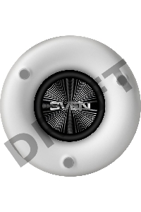 Мобильные колонки SVEN PS-265 1.0 белые  (10W, mini Jack, USB, Bluetooth, micro SD, подсветка, USB Type-C, 2000 мA)