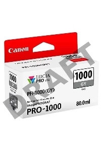 Картридж CANON PFI-1000 GY серый