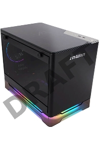 Корпус Inwin CF08B (A1 Prime) черный 750W miniITX 2x120mm 2xUSB3.0 audio