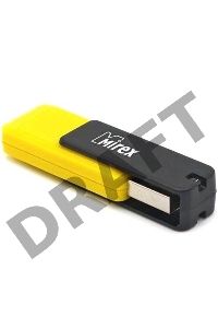 Флеш накопитель 16GB Mirex City, USB 2.0, Желтый