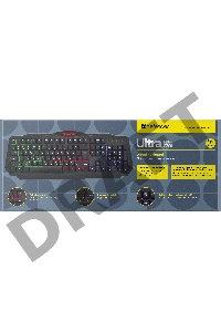 Клавиатура DEFENDER USB ULTRA HB-330L RU 45330