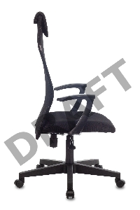 Кресло руководителя Бюрократ KB-8/BLACK черный TW-01 TW-11 сетка