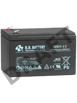Батарея B.B.Battery HR 9-12 (12V 9Ah)