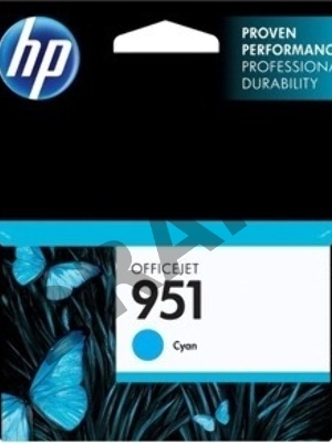 Картридж струйный HP 951 CN050AE голубой для HP OJ Pro 8610/8620 (700стр.)