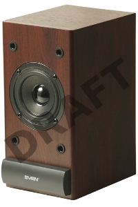 Колонки Sven SPS-609 2.0 коричневый/вишня 10Вт   