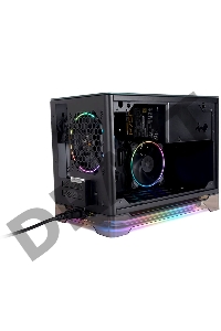 Корпус Inwin CF08B (A1 Prime) черный 750W miniITX 2x120mm 2xUSB3.0 audio