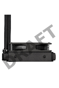 Комплект водяного охлаждения ExeGate EX293455RUS BlackWater-120V2.PWM.RGB (RGB подсветка, LGA2066/2011/1366/1150/1151/1155/1156/1200/1700/AM4/FM1/FM2/FM2+/AM2/AM2+/AM3/AM3+, TDP 150W, Fan 120mm, PWM, 800-2000RPM, Hydro bearing, 4pin, 11-27db, с термопасто