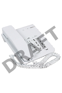 Телефон ALCATEL T22 White Flash, Recall, Wall mt.