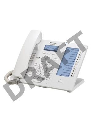 Телефон IP Panasonic KX-HDV230RU белый