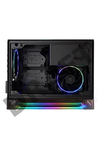 Корпус Inwin CF08B (A1 Prime) черный 750W miniITX 2x120mm 2xUSB3.0 audio