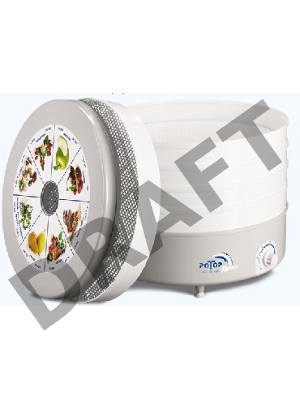 Сушилка д/овощей Ротор СШ-007-05 с вент., 3 поддона, цв. упаковка