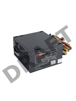 Блок питания Exegate EX221640RUS-S 450PPX RTL, ATX, SC, black, APFC, 14cm, 24p+(4+4)p, PCI-E, 4*IDE, 5*SATA, FDD + кабель 220V с защитой от выдергивания