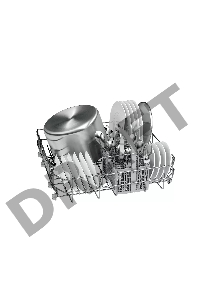 Посудомоечная машина отдельностоящая Bosch SMS50D08GC, Серия 4[12 комплектов, инвертор, стальной]