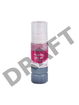 Контейнер с чернилами Sakura C13T00S34A (103 M) для Epson, водорастворимый тип, пурпурный, 7500 к., 70 мл.