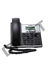 Телефон IP D-Link DPH-120SE/F1B IP-телефон, 100Base-TX WAN PoE, 100Base-TX LAN, без адаптера питания в комплекте