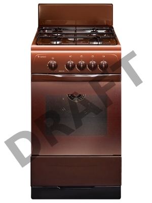 Плита газовая Gefest 3200-08 K19 коричневый