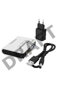 Видео конвертер GCR HDMI -> VGA + jack 3.5 mm, 1080P 60Hz, GL-v136