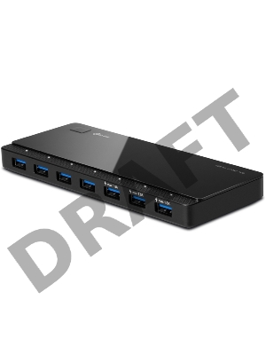 Сетевое оборудование TP-Link UH700 7 ports USB 3.0 Hub,Desktop, a 12V/2.5A Power Adapter included
