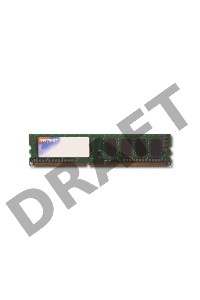 Модуль памяти Patriot Memory DIMM DDR2 2Gb 800MHz Patriot PSD22G80026 RTL PC2-6400 CL6  240-pin 1.8В