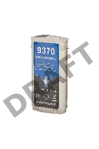 Струйный картридж Sakura C9370A (№72 Photo Black) для HP, фото-черный, 130 мл.