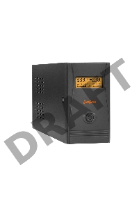 Источник бесперебойного питания Exegate Power  Smart ULB-800 LCD <800VA, Black, 2 евророзетки, USB>