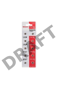 Батарейка LR66, AG4, LR626, G4, 177, GP77A, 377, SR626W REXANT